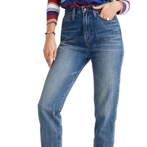 NWT Madewell Mom Jean